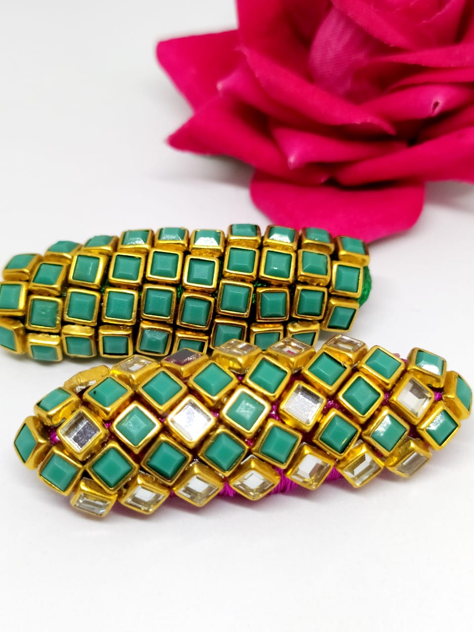 silk thread saree pin