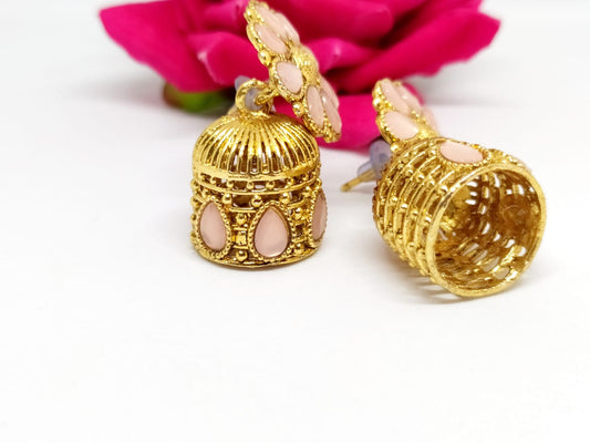 pitch kundan earring